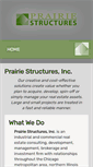 Mobile Screenshot of prairiestructures.com